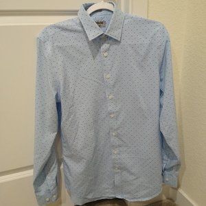 Slim Small Express Peformance Button Down Shirt